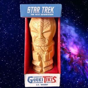 2017 Geeki Tikis Star Trek: The Next Generation Worf Mug 1st Edition 14 Ounces